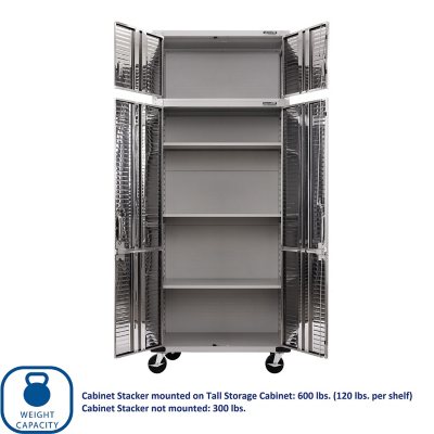 Seville Classics UltraHD Cabinet Stacker, 36Ã¢ÂÂ W x 18Ã¢ÂÂ D x 18.5Ã¢ÂÂ H