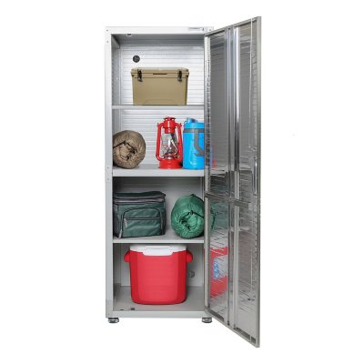 Seville Classics UltraHD Storage Cabinet, 24" W x 18" D x 66" H