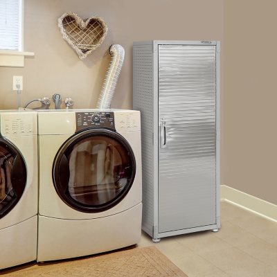 Seville Classics UltraHD Storage Cabinet, 24" W x 18" D x 66" H