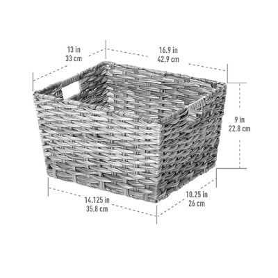 Member's Mark Decorative Woven Storage Baskets Set of 4