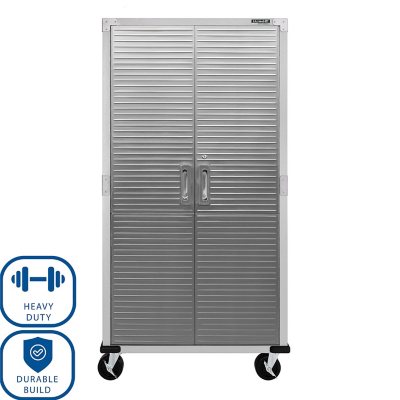 Seville Classics UltraHD Storage Cabinet, 36" W x 18" D x 72" H