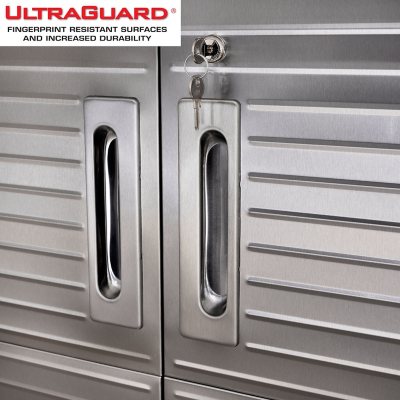 Seville Classics UltraHD Storage Cabinet, 36" W x 18" D x 72" H