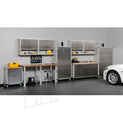 Seville Classics UltraHD Storage Cabinet, 36" W x 18" D x 72" H