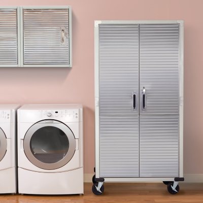 Seville Classics UltraHD Storage Cabinet, 36" W x 18" D x 72" H