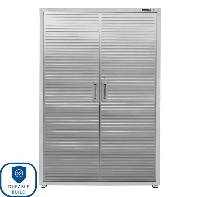 Seville Classics UltraHD Storage Cabinet, 48" W x 24" D x 72" H