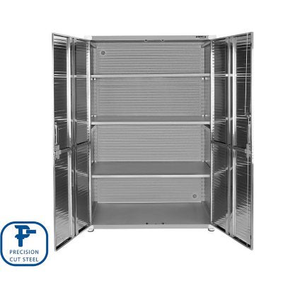 Seville Classics UltraHD Storage Cabinet, 48" W x 24" D x 72" H