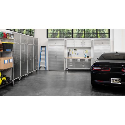 Seville Classics UltraHD Storage Cabinet, 48" W x 24" D x 72" H