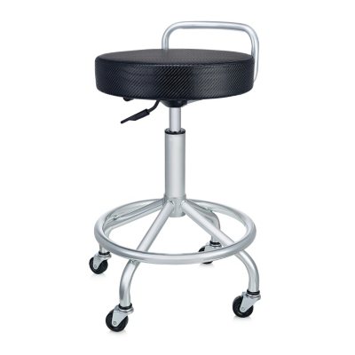 Seville ClassicsÃÂ® UltraHDÃÂ® Cushioned Pneumatic Work Stool, 18" W x 26.25" H to 30.05" H