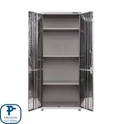 Seville Classics UltraHD Storage Cabinet, 30" W x 18" D x 72" H