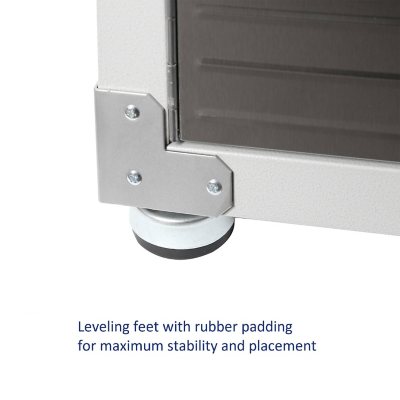 Seville Classics UltraHD Storage Cabinet, 30" W x 18" D x 72" H