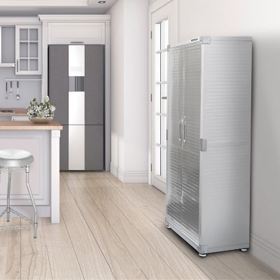 Seville Classics UltraHD Storage Cabinet, 30" W x 18" D x 72" H