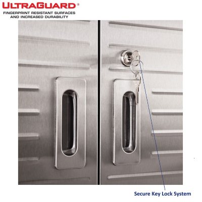 Seville Classics UltraHD Wall Cabinet with Open Shelf