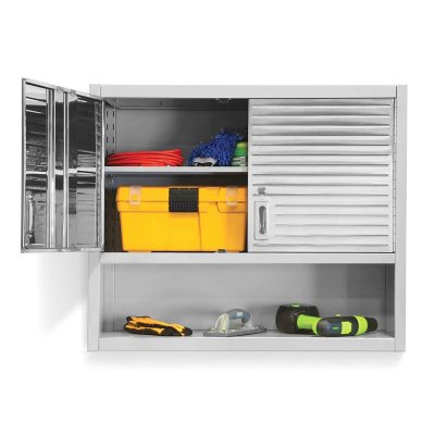 Seville Classics UltraHD Wall Cabinet with Open Shelf