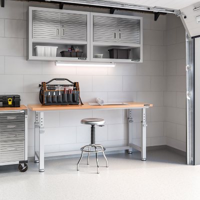 Seville Classics UltraHD Wall Cabinet with Open Shelf