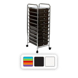 Seville Classics 10 Drawer Cart (Multiple Colors)