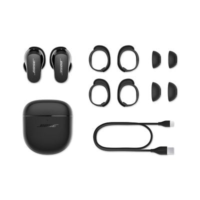 Bose QuietComfort Earbuds II w/ Protective Fabric Case Cover