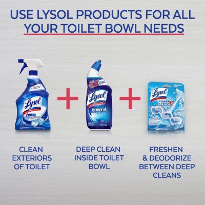 Lysol Advanced Toilet Bowl Gel Cleaner 32 fl. oz., 4 pk.
