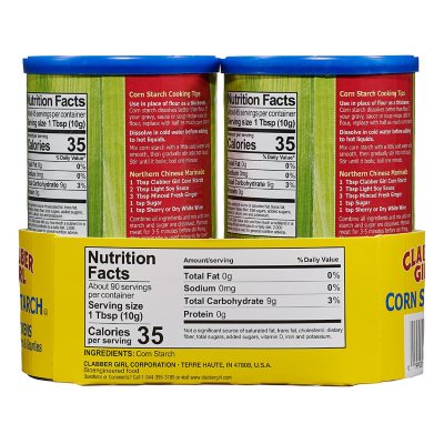 Clabber Girl Corn Starch, 16 oz., 2 pk.