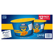 Kraft Original Macaroni and Cheese Easy Microwavable Dinner, 12pk.