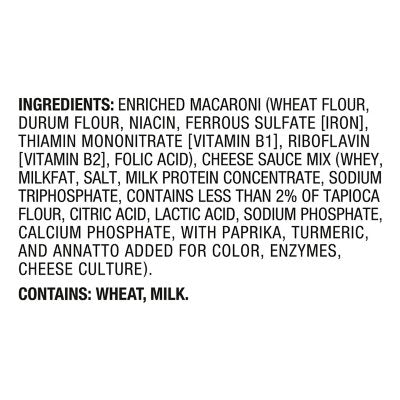 Kraft Original Macaroni and Cheese Dinner, 7.25oz., 18pk.