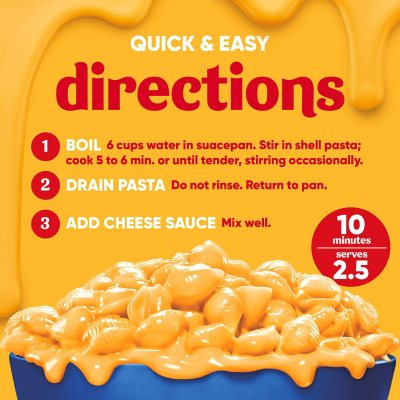 Velveeta Shells and Cheese Original Mac and Cheese Meal 12 oz., 8 pk.