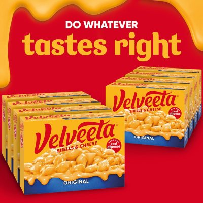 Velveeta Shells and Cheese Original Mac and Cheese Meal 12 oz., 8 pk.