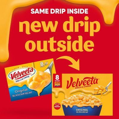 Velveeta Shells and Cheese Original Mac and Cheese Meal 12 oz., 8 pk.