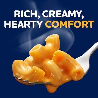 Kraft Deluxe Original Cheddar Macaroni and Cheese Dinner, 14 oz., 8 pk.