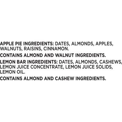 Larabar Fruit & Nut Bar, Apple Pie and Lemon Bar, 20 pk.