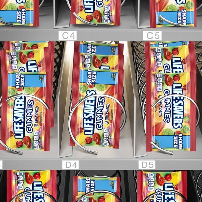 Life Savers Gummy Candy, Share Size, 4.2 oz., 15 pk.