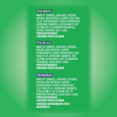 EXTRA Mint Sugar Free Chewing Gum, Variety Pack, 15 pc., 18 pk.