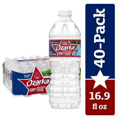 Ozarka 100% Natural Spring Water 16.9 fl. oz., 40 pk.