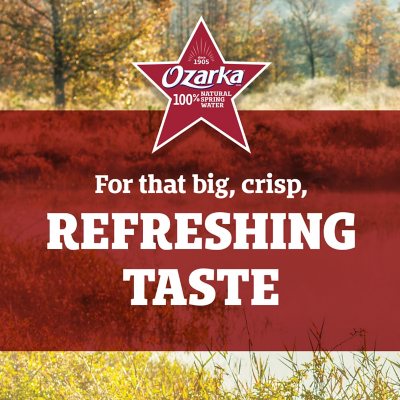 Ozarka 100% Natural Spring Water 16.9 fl. oz., 40 pk.