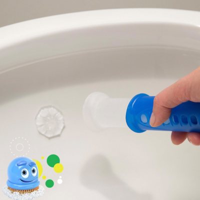 Scrubbing Bubbles Toilet Gel Stamp, Rainshower 2 dispensers + 30 gel stamps