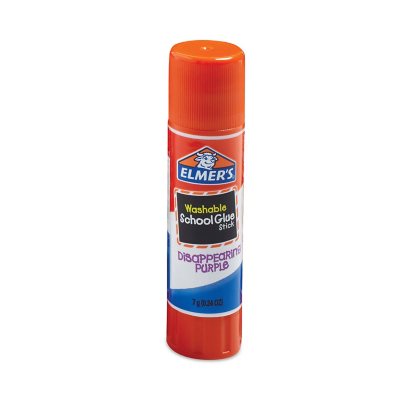 Elmer's Disappearing Purple All Purpose Glue Sticks, Purple to Clear - 60 per Box