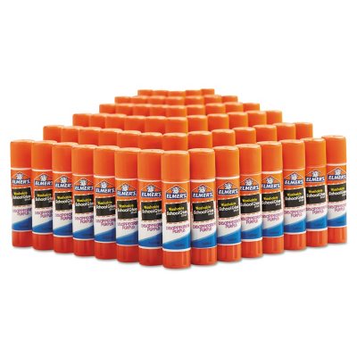 Elmer's Disappearing Purple All Purpose Glue Sticks, Purple to Clear - 60 per Box