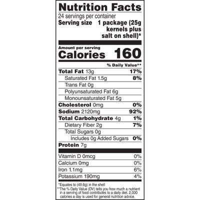 David Original Sunflower Seeds, 1.75 oz., 24 pk.