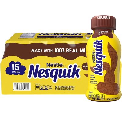 Nesquik Chocolate Milk Beverage 8 fl. oz., 15 pk.