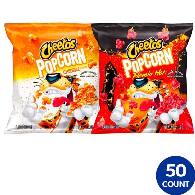 Cheetos Variety Pack Popcorn, 0.63 oz., 50 pk.
