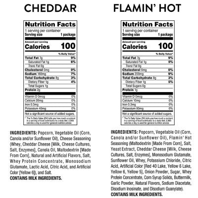 Cheetos Variety Pack Popcorn, 0.63 oz., 50 pk.