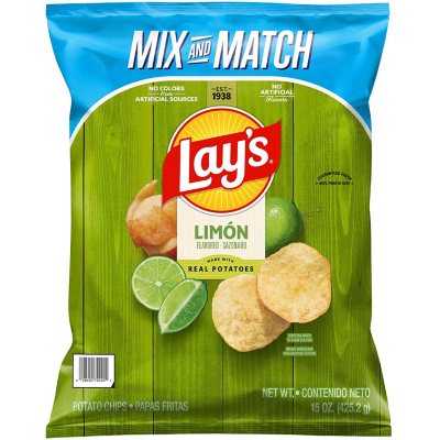 Lay's Limon Kartoffelchips, 425 g