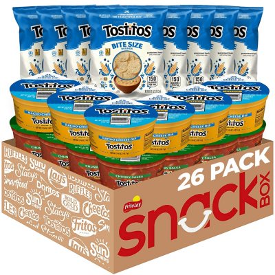 Tostitos Chips & Dip Mix, Snack-Vielfaltspackung, 26 Stück.