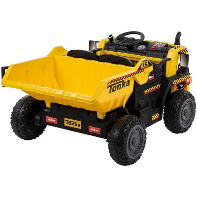 Huffy Tonka 12 Volt Dump Truck Ride-On Toy