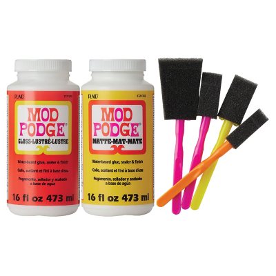 Mod Podge 6 Piece Decoupage Kit, 16 fl oz