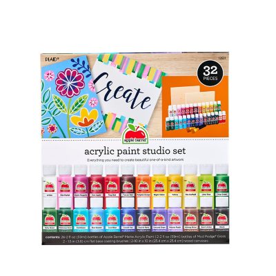 Apple Barrel Acrylic Paint Studio Set 32 ct.