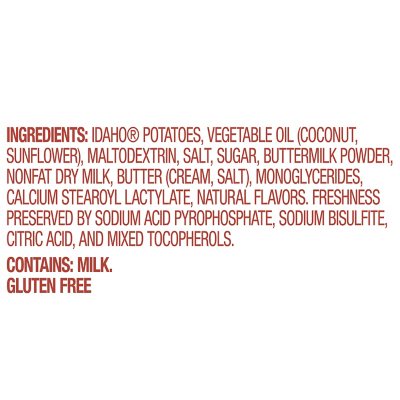 Idahoan Buttery Homestyle Mashed Potatoes, 12 pk.