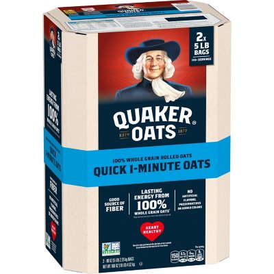 Quaker Instant Oats, 1-Minuten-Kochzeit, 4,5 kg