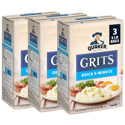 Quaker Instant Grits 5 Minuten 2,27 kg, 3er-Pack