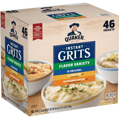 Quaker Instant Grits, Multipack 1.29 kg, 46 Stück
