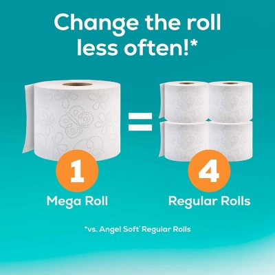 Angel Soft Soft & Strong 2-Ply Toilet Paper 48 rolls, 320 sheets/roll